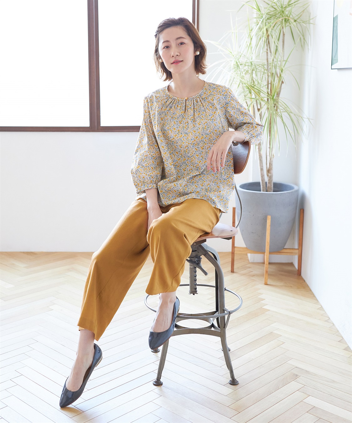 Petit Honfleur セミワイドパンツ_sub_11