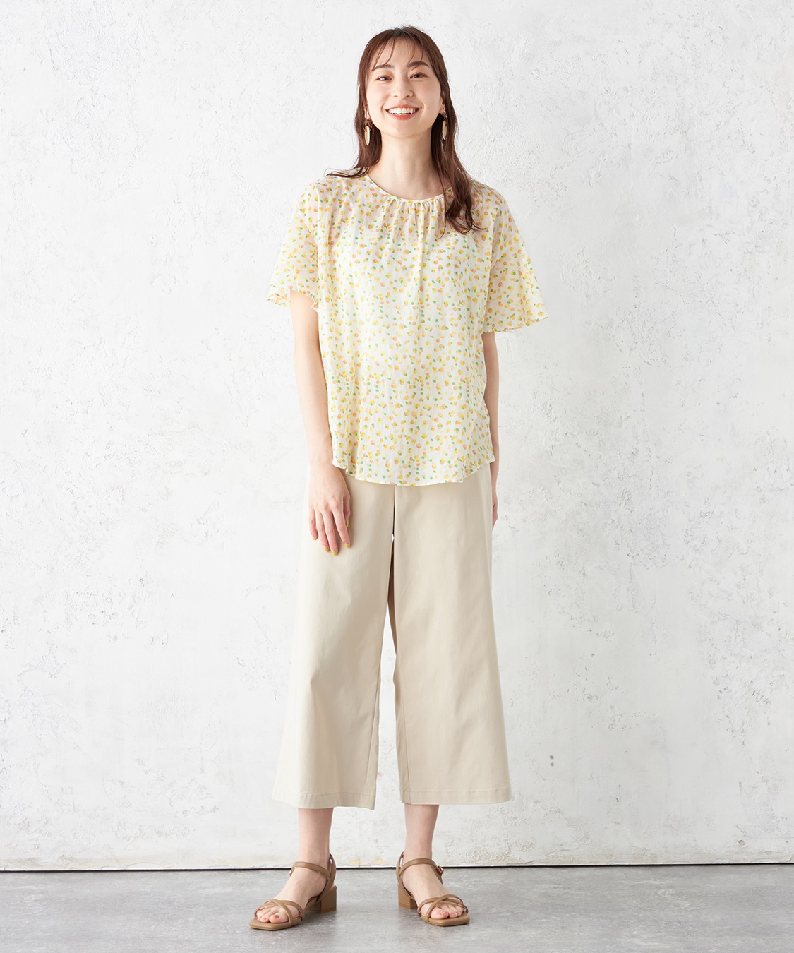 Petit Honfleur セミワイドパンツ_sub_9