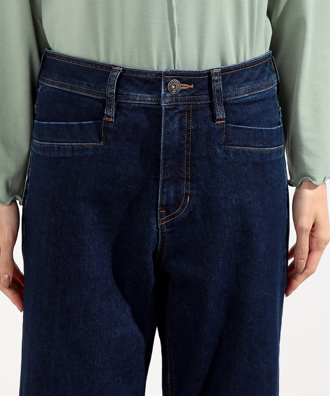 Petit Honfleur デニムワイドパンツ_sub_4