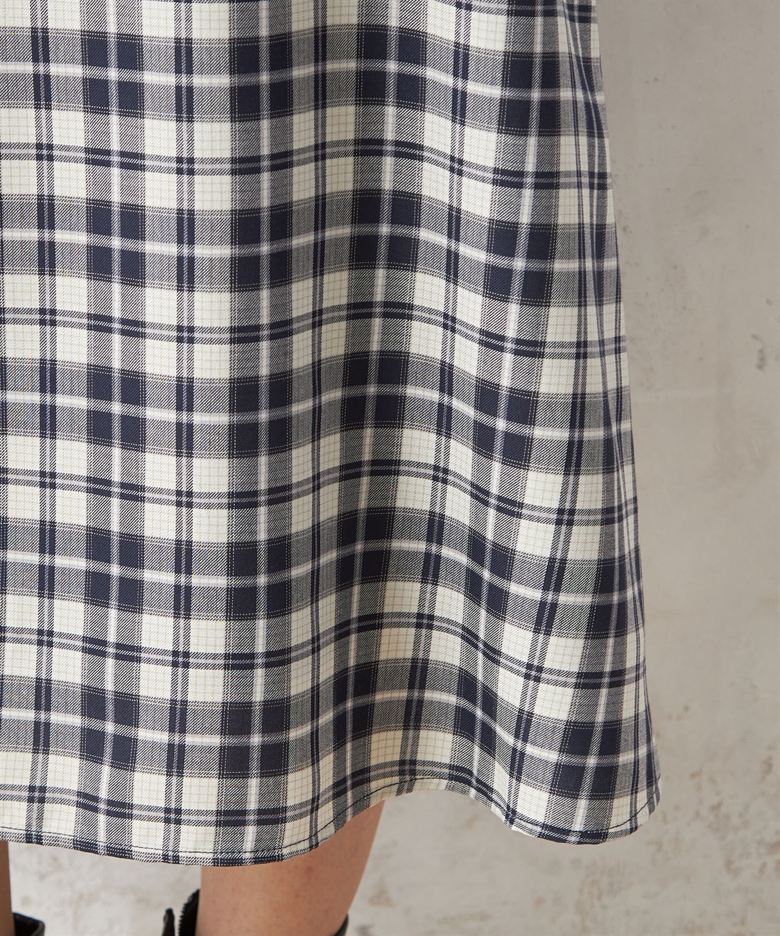 Petit Honfleur チェックロングスカート_sub_7