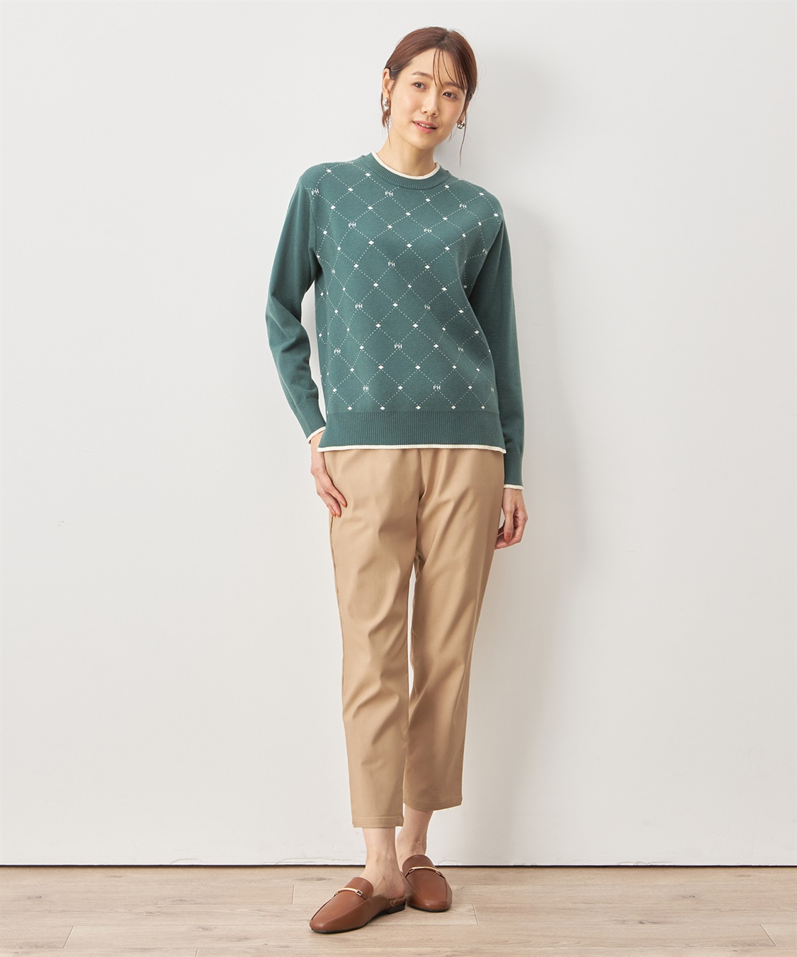 Petit Honfleur テーパードパンツ_sub_1