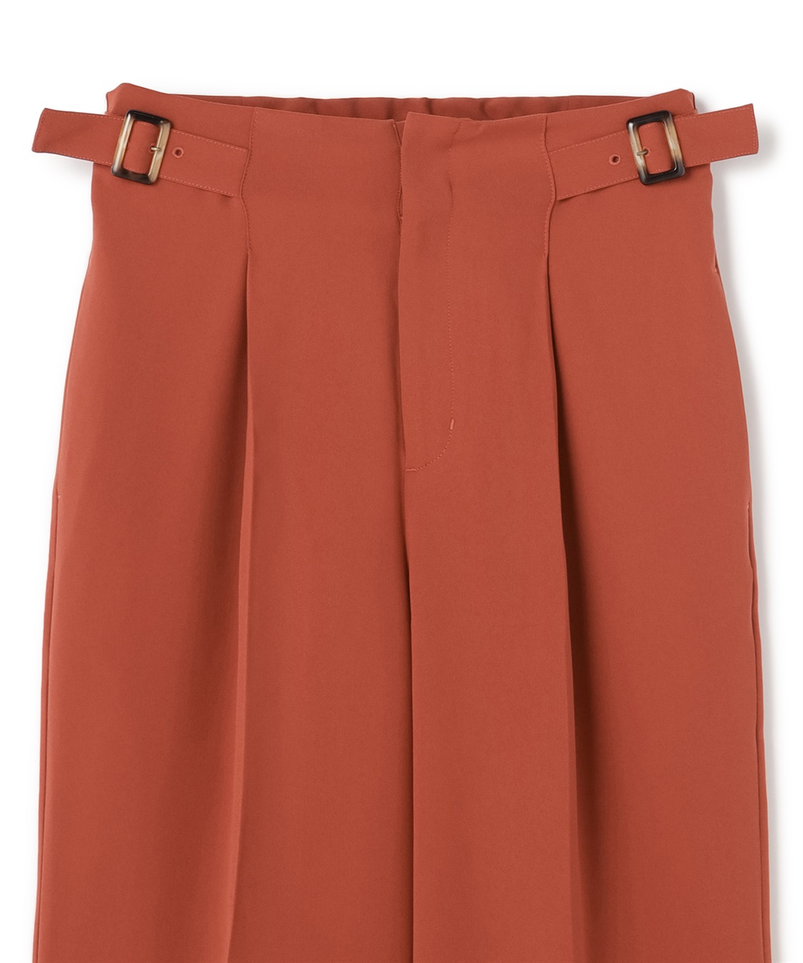 Petit Honfleur ハイウエストサイドベルトパンツ_sub_4