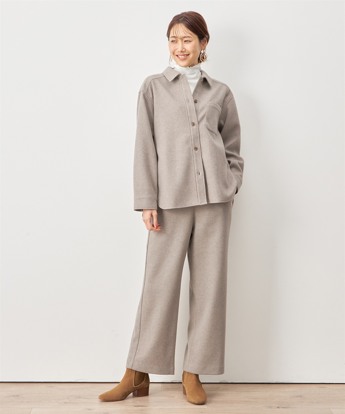 Petit Honfleur ワイドパンツ_sub_1