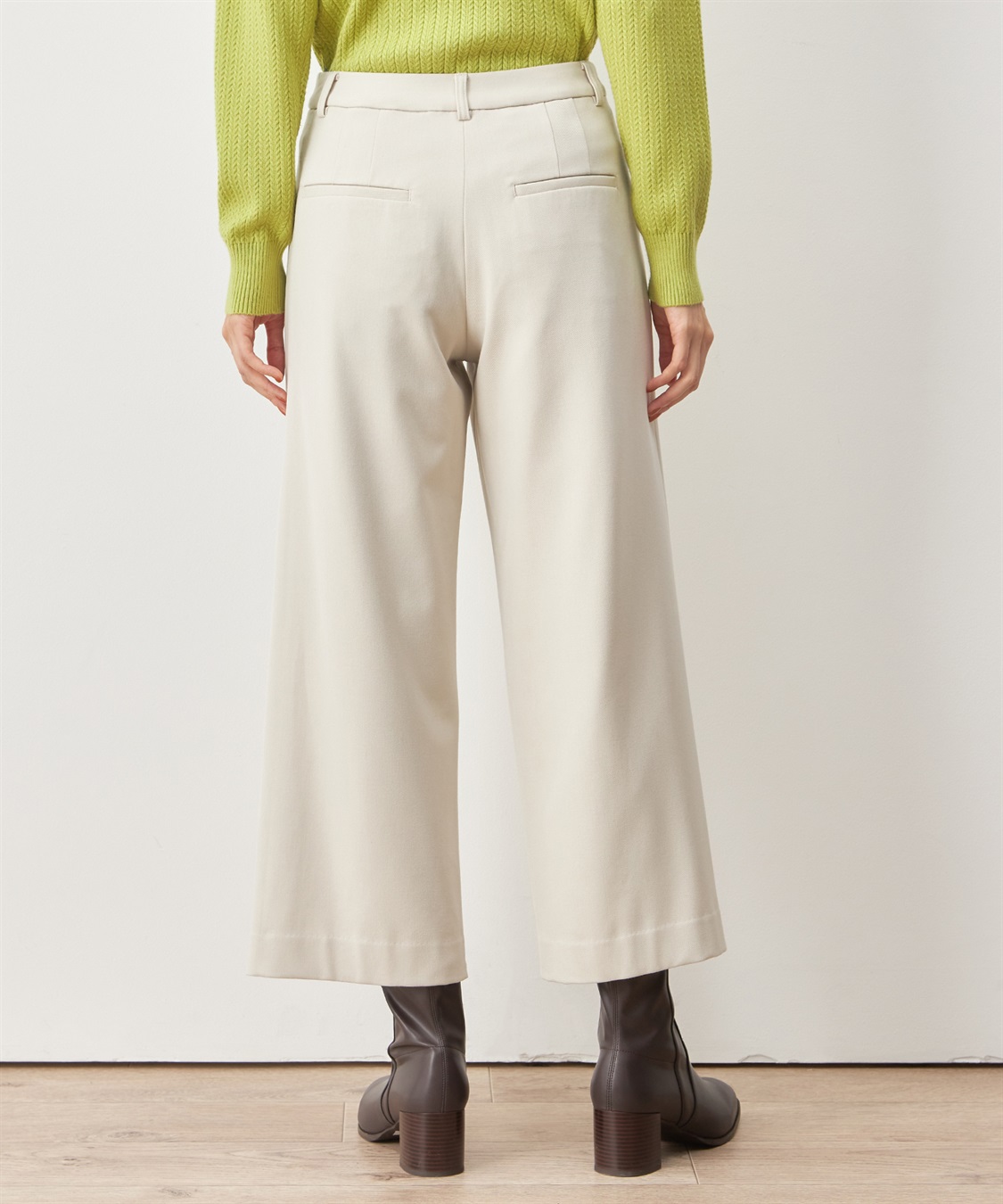 Petit Honfleur 起毛ワイドパンツ_sub_2