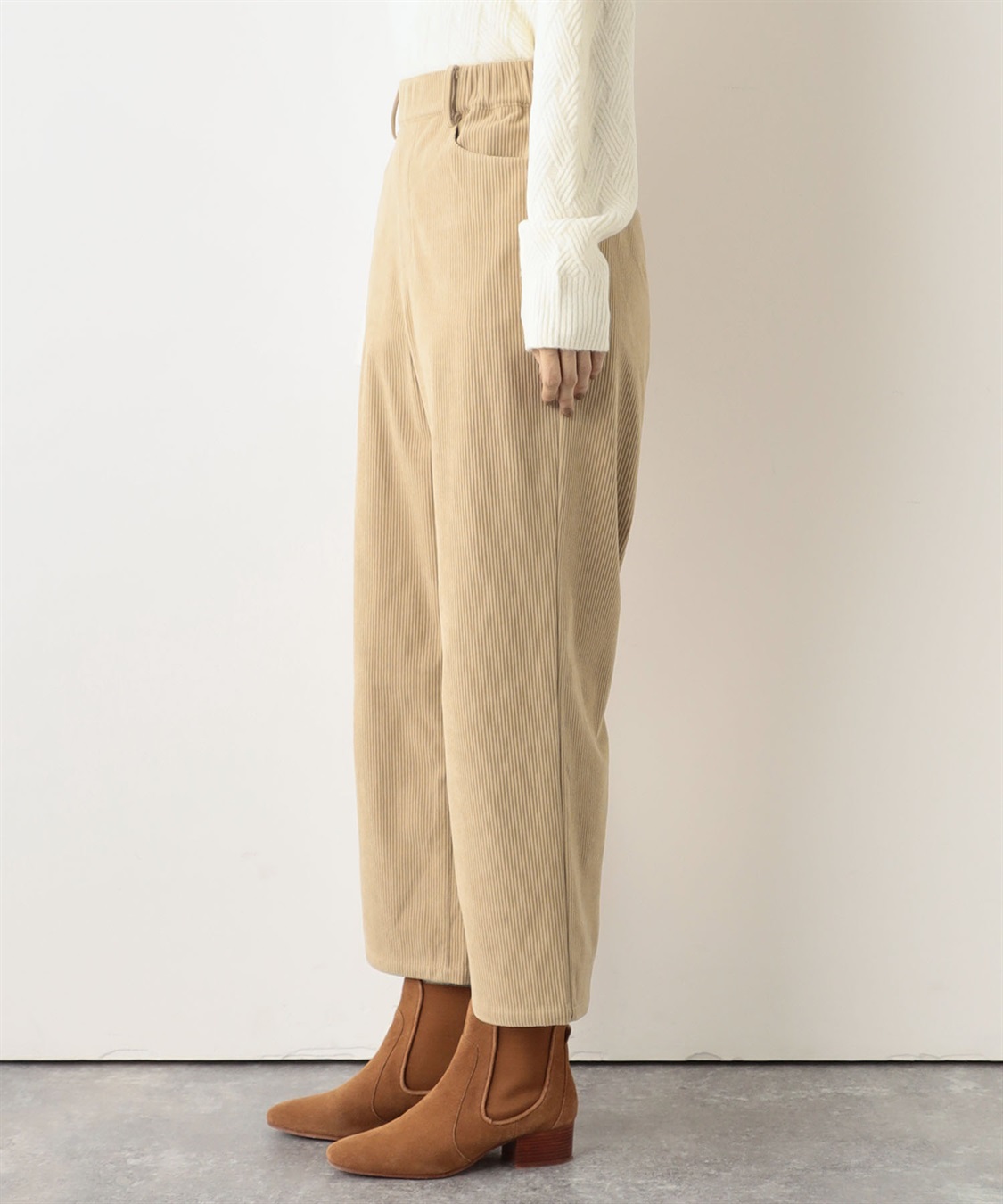 Petit Honfleur コーデュロイパンツ_sub_2