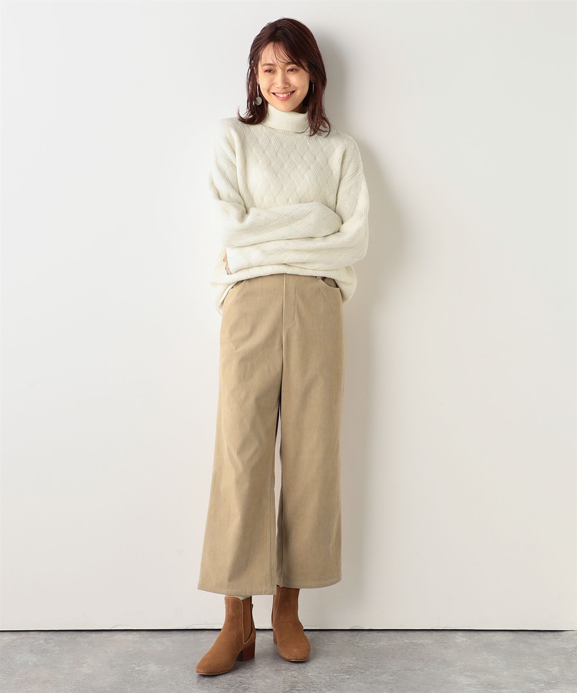 Petit Honfleur コーデュロイパンツ_sub_11