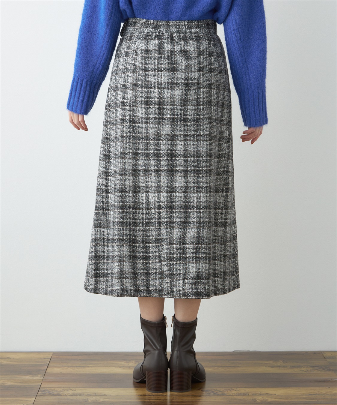 Petit Honfleur ツイードスカート_sub_2