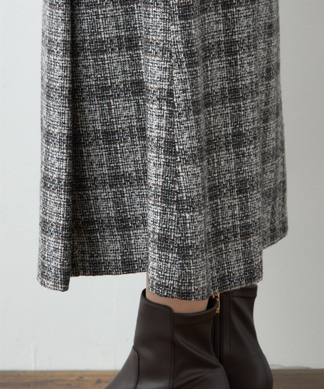 Petit Honfleur ツイードスカート_sub_6