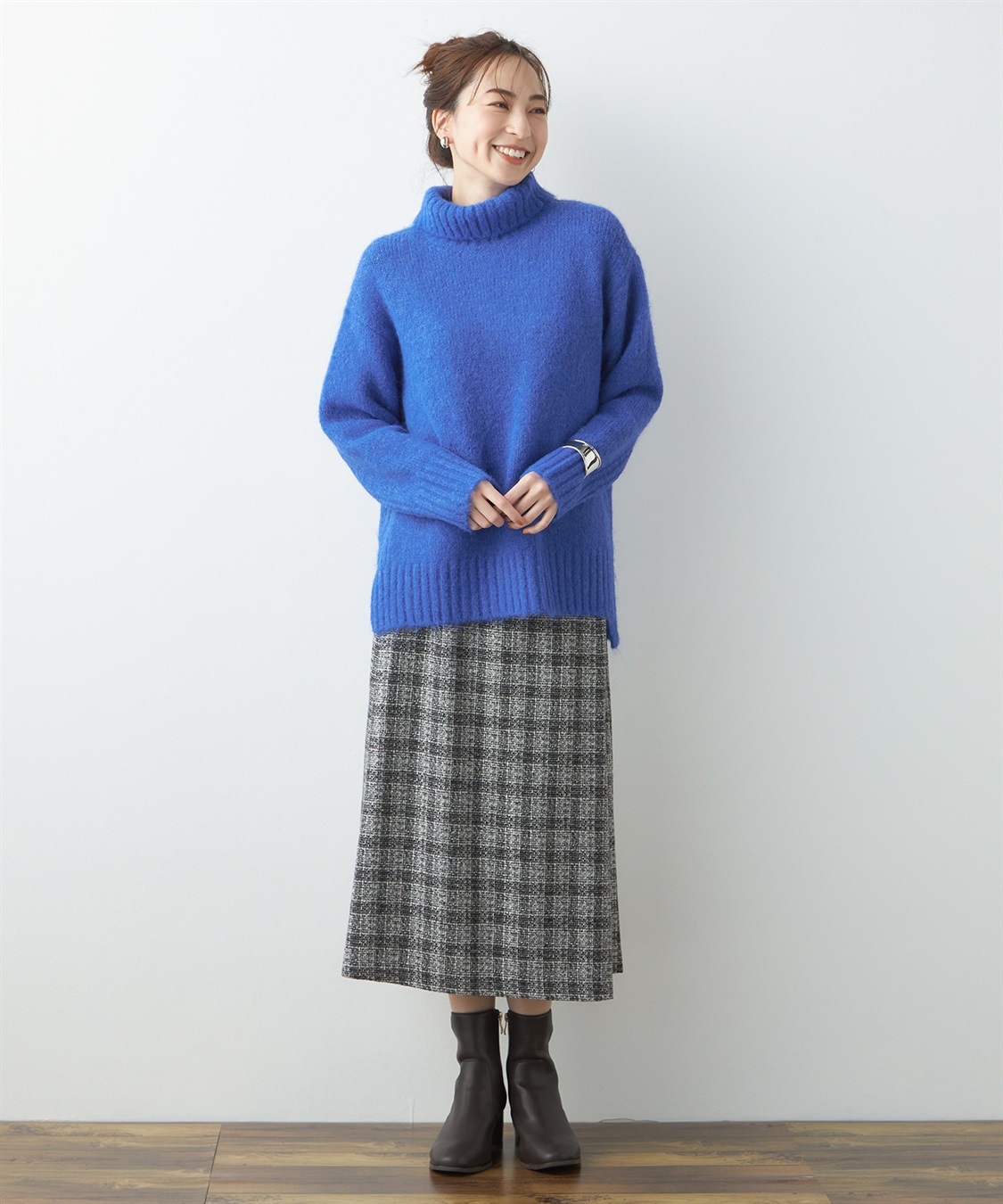 Petit Honfleur ツイードスカート_sub_8