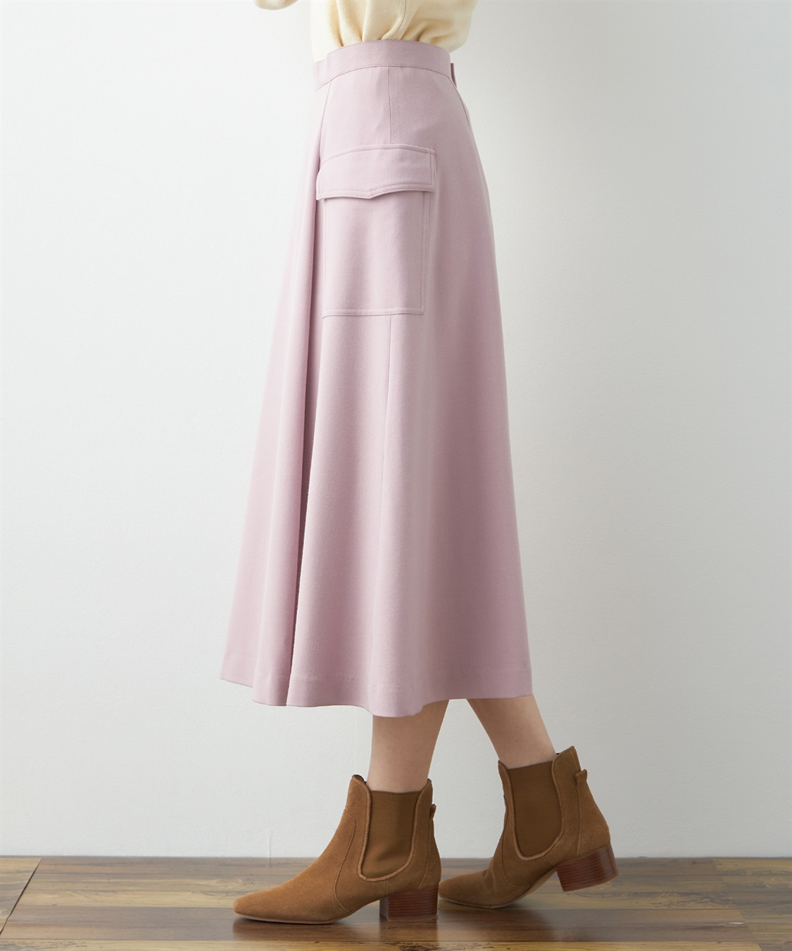 Petit Honfleur サイドポケットスカート_sub_2