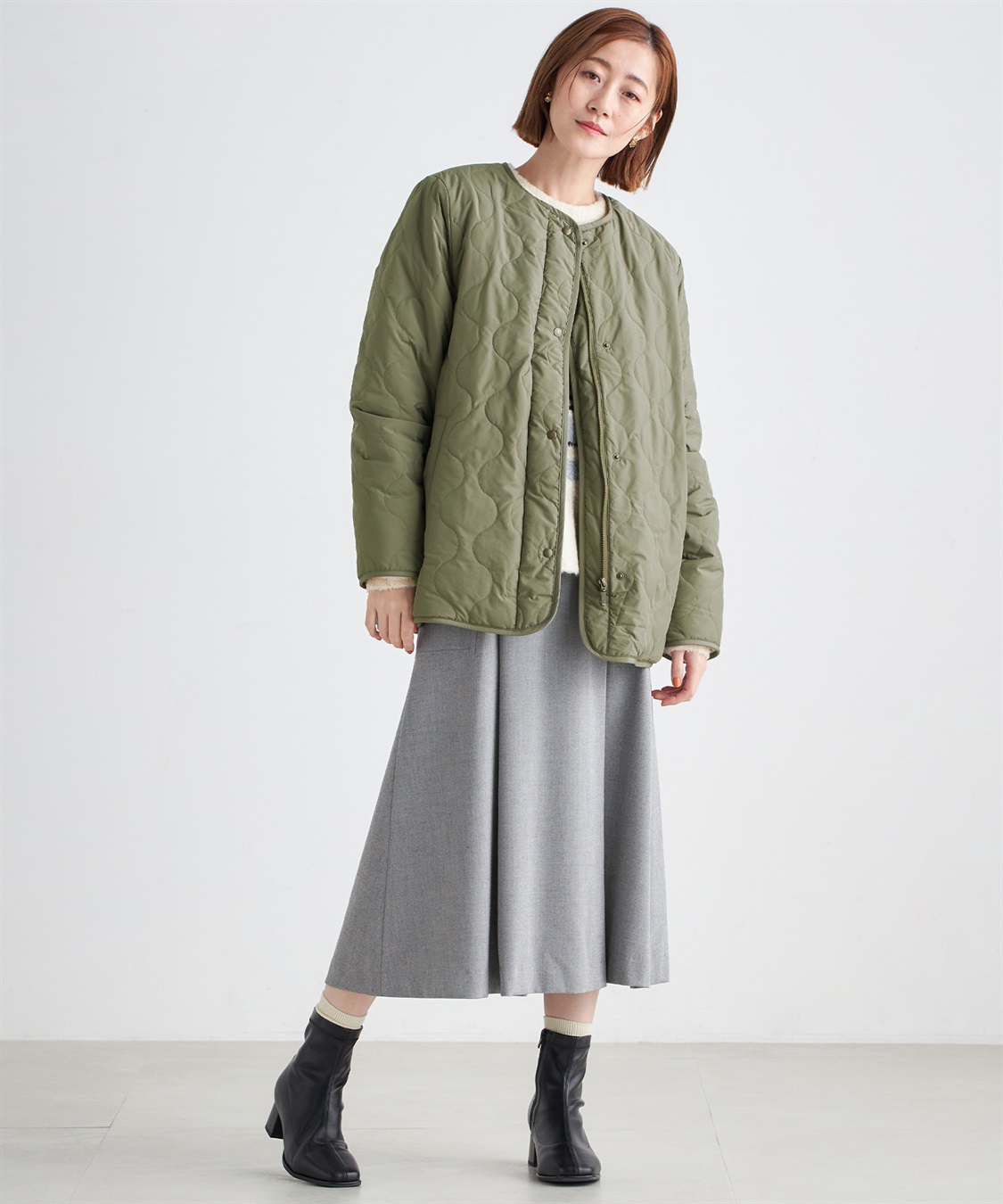 Petit Honfleur サイドポケットスカート_sub_12