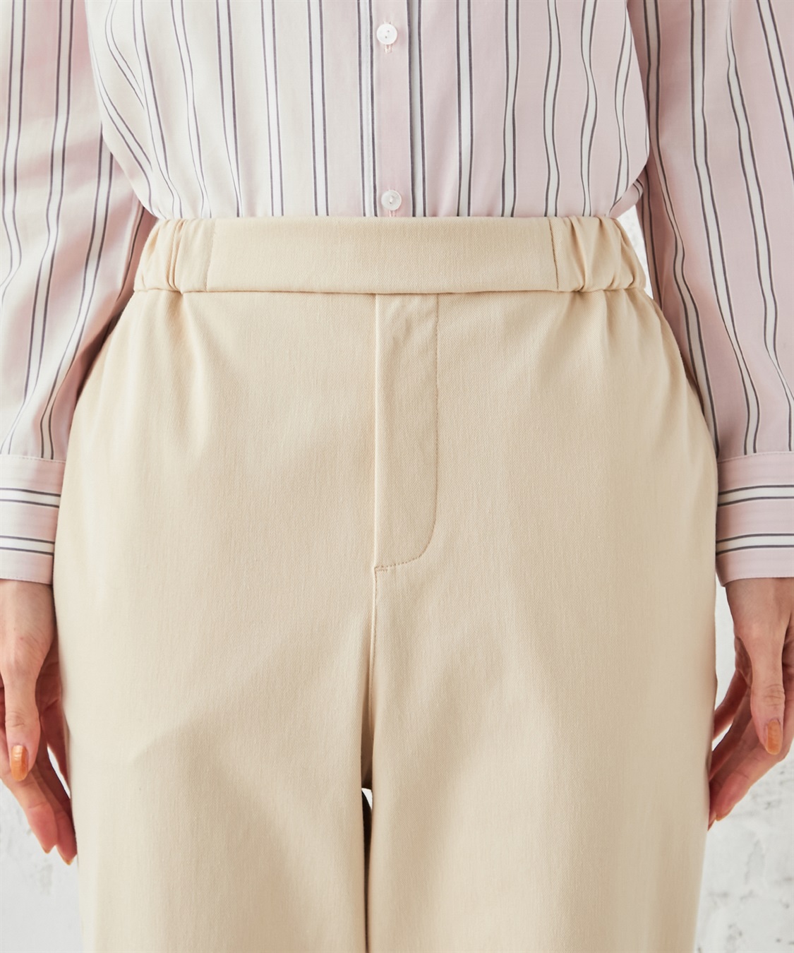 Petit Honfleur ストレッチパンツ_sub_4