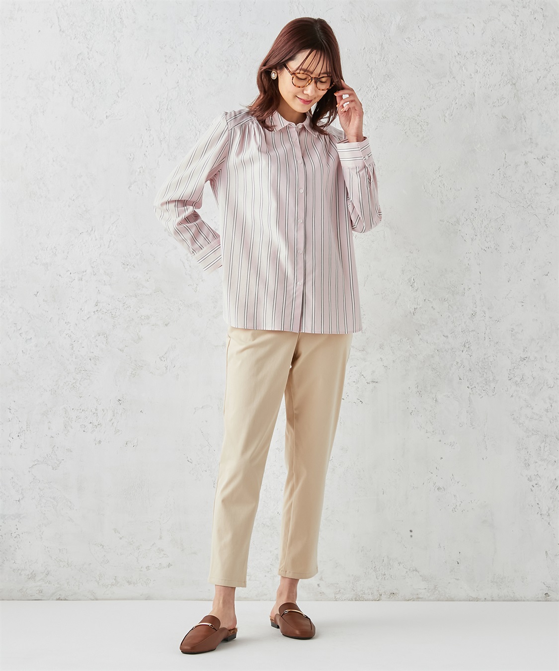 Petit Honfleur ストレッチパンツ_sub_10