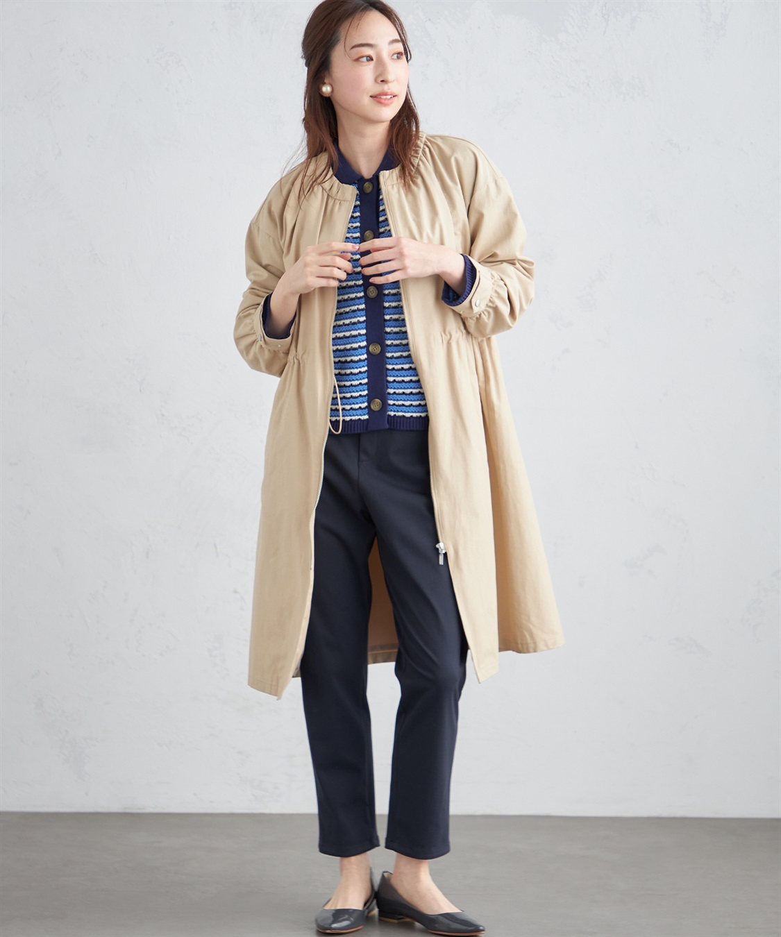 Petit Honfleur ストレッチパンツ_sub_11