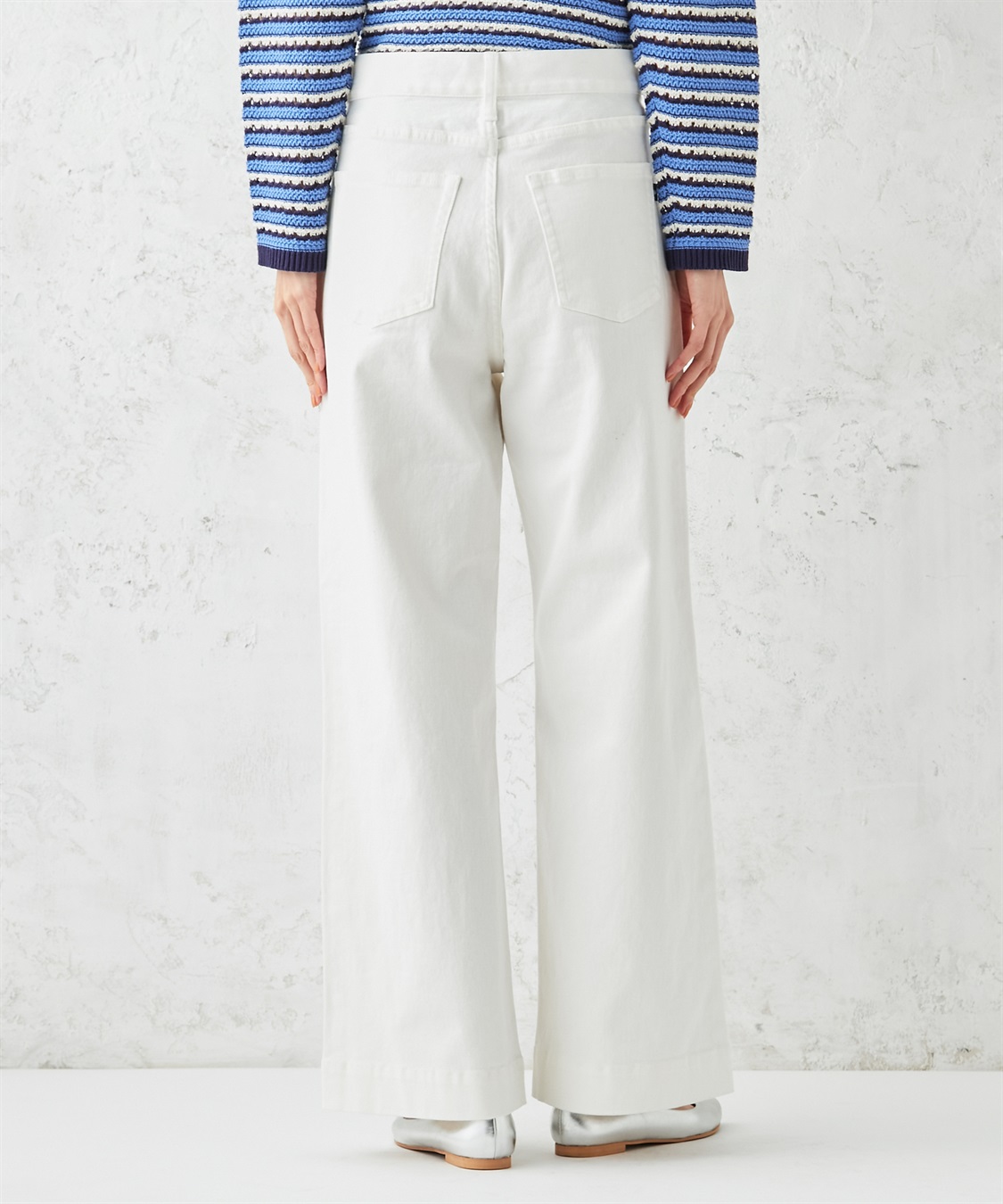 Petit Honfleur バギーデニムパンツ_sub_3