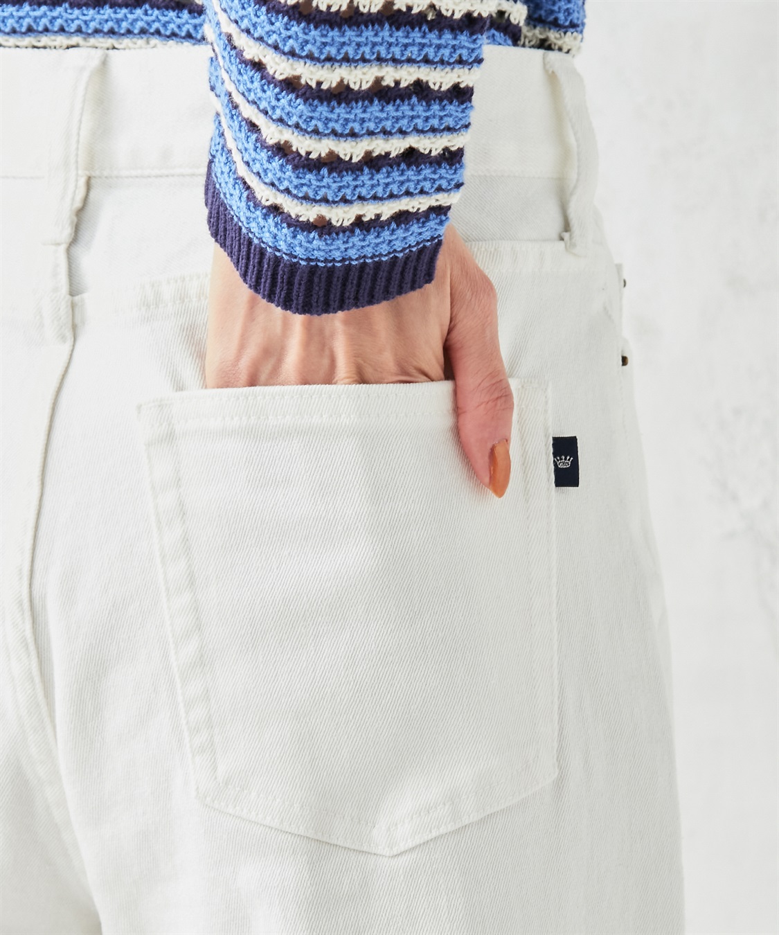 Petit Honfleur バギーデニムパンツ_sub_7