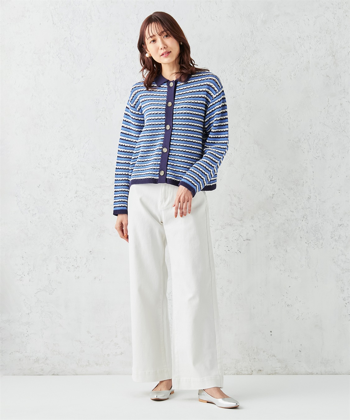 Petit Honfleur バギーデニムパンツ_sub_11