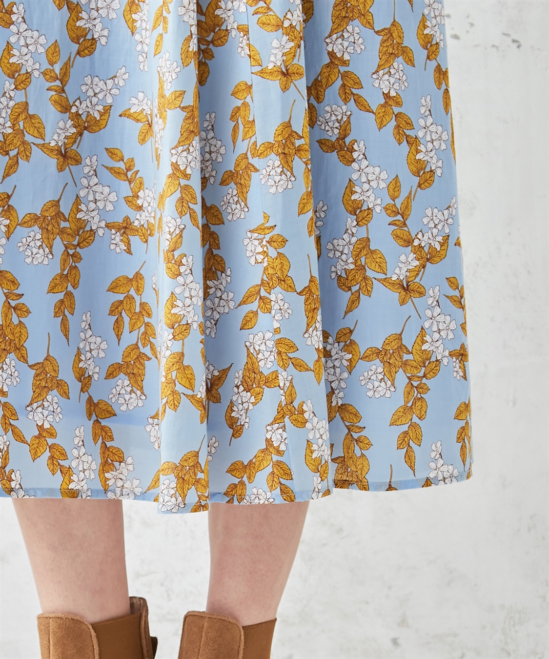 Petit Honfleur プリントスカート_sub_7