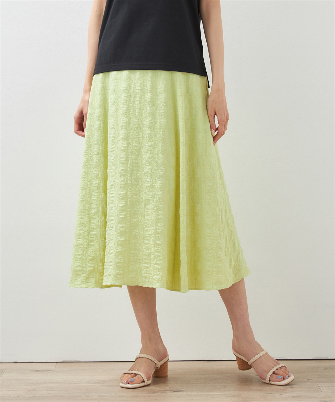 Petit Honfleur フレアスカート_sub_1