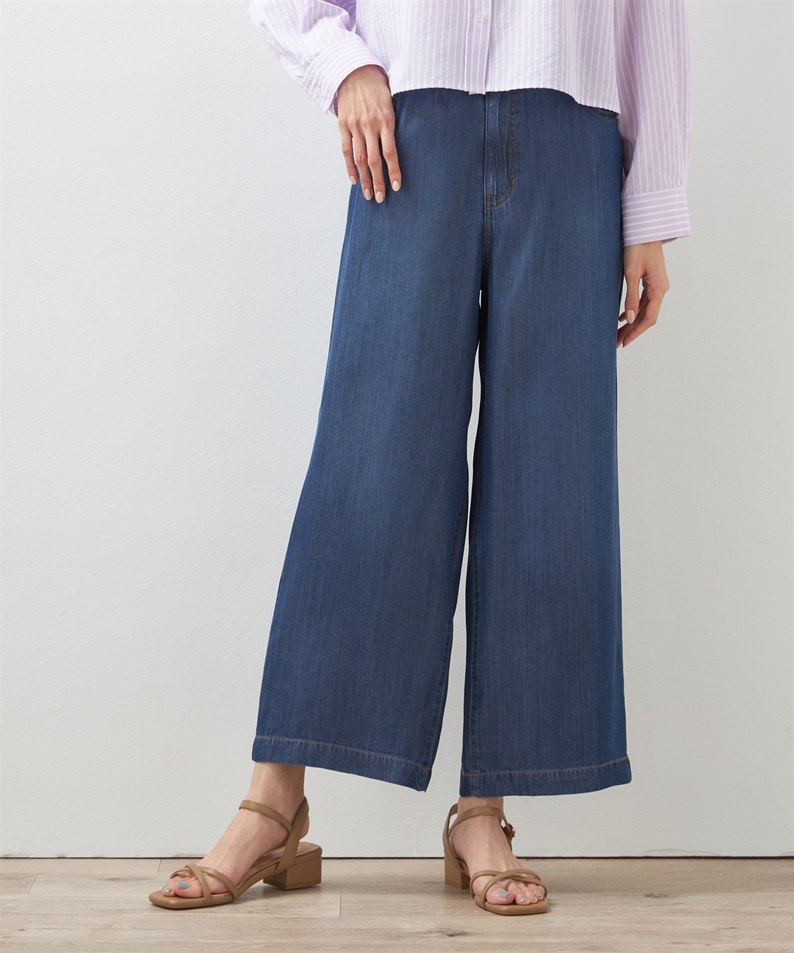 Petit Honfleur テンセルデニムパンツ_sub_1