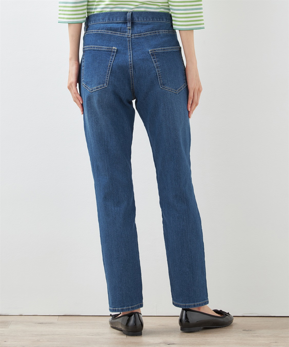 Petit Honfleur ストレートデニムパンツ_sub_11