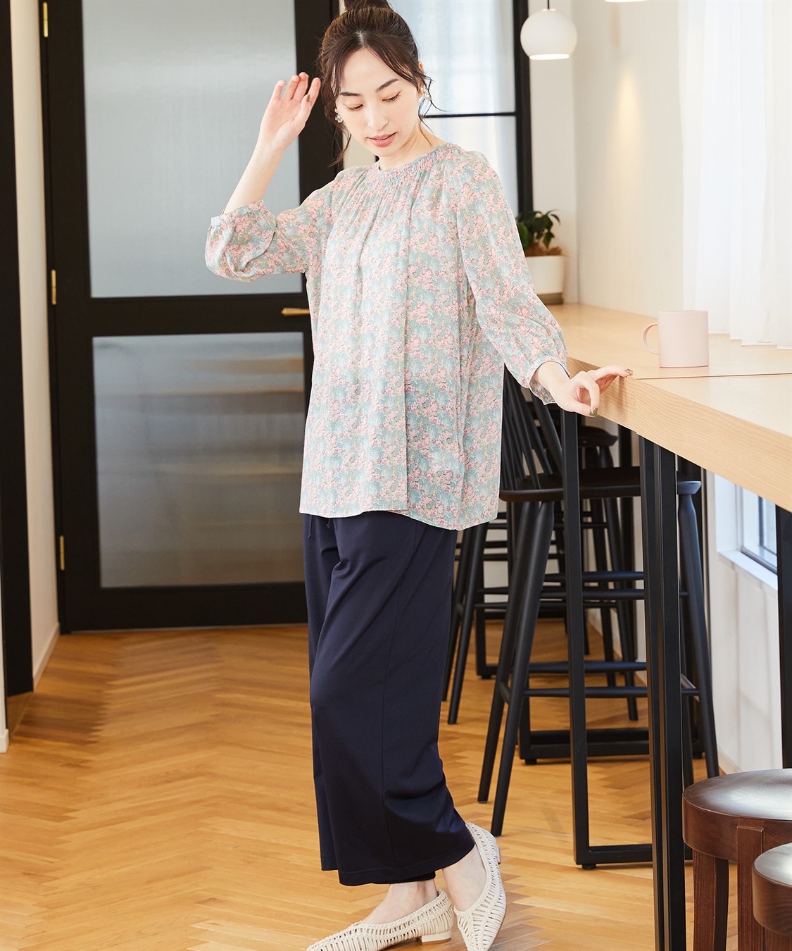 Petit Honfleur ワイドパンツ_sub_17