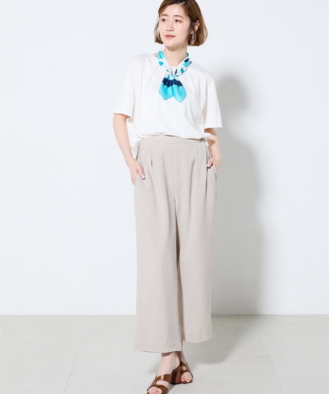 Petit Honfleur ワイドパンツ_sub_1