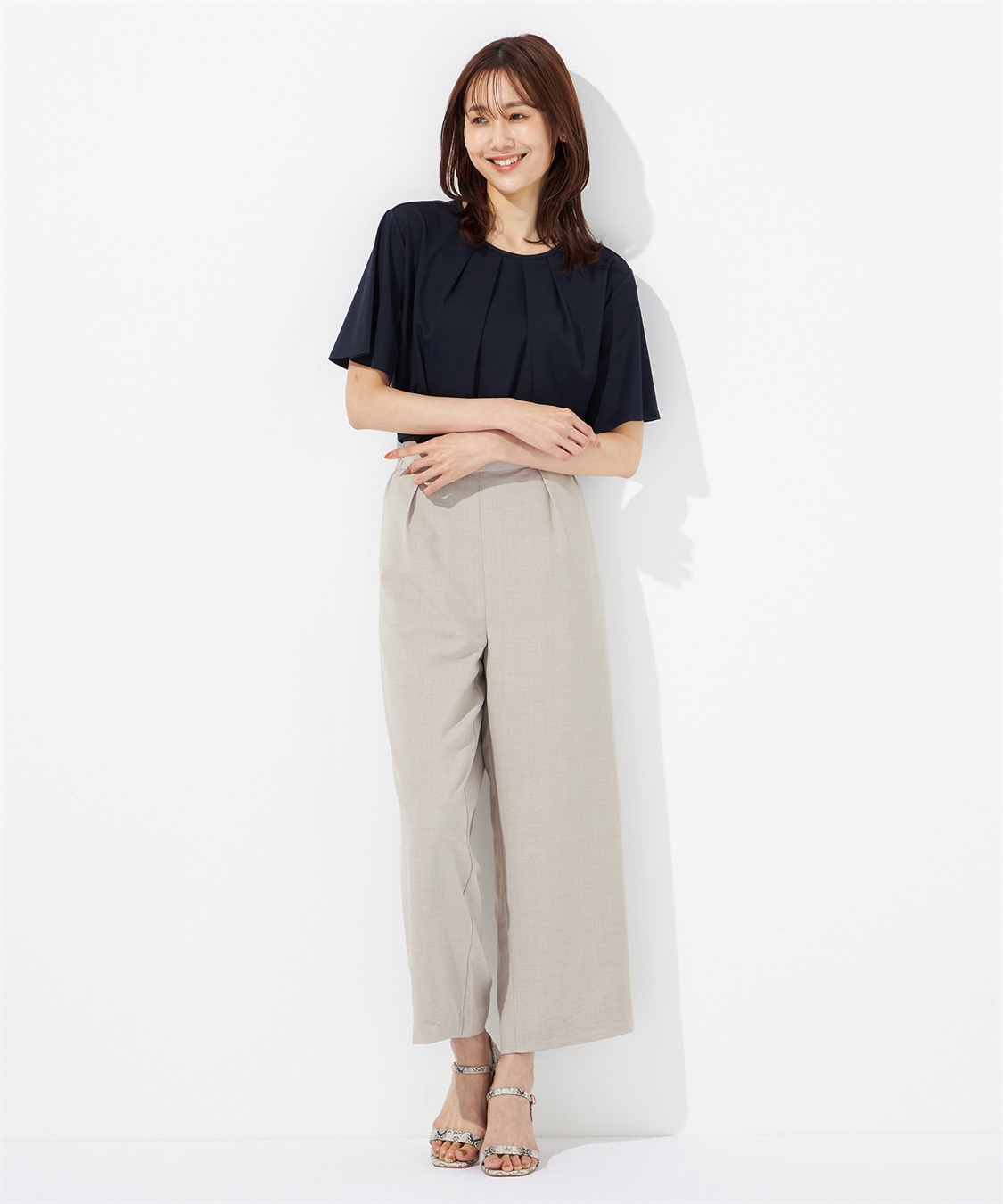 Petit Honfleur ワイドパンツ_sub_12