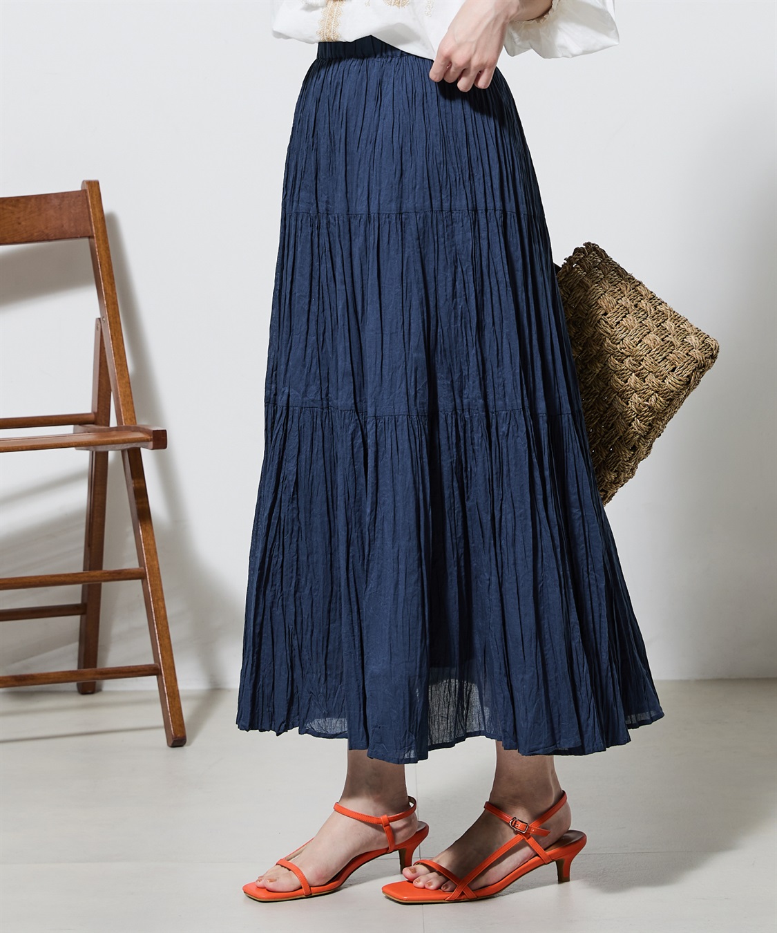 Petit Honfleur ティアードスカート_sub_2