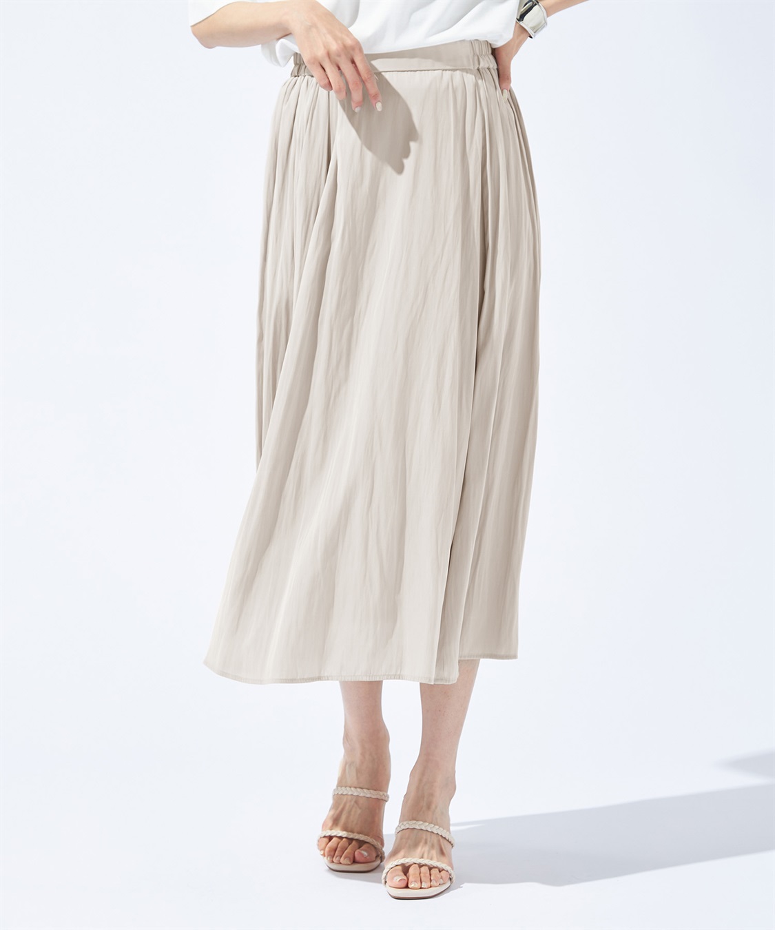 Petit Honfleur ギャザースカート_sub_3