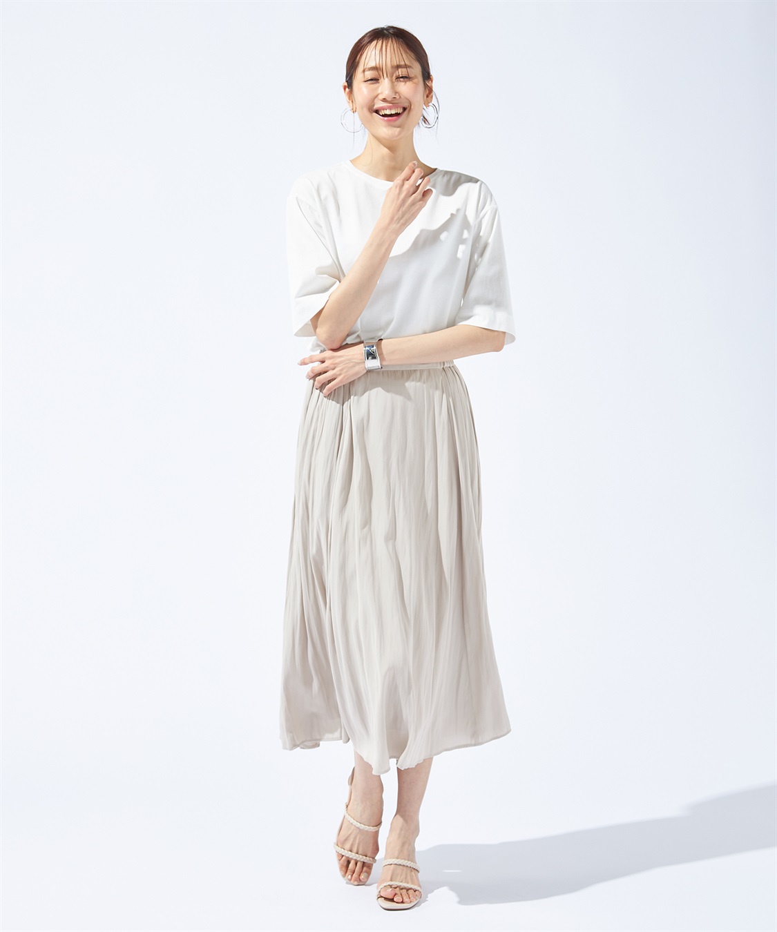 Petit Honfleur ギャザースカート_sub_5