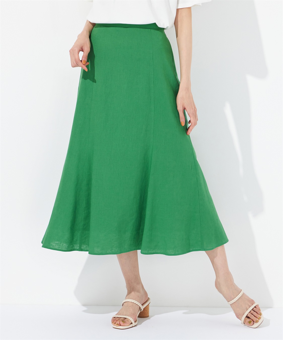 Petit Honfleur プリントスカート_sub_2