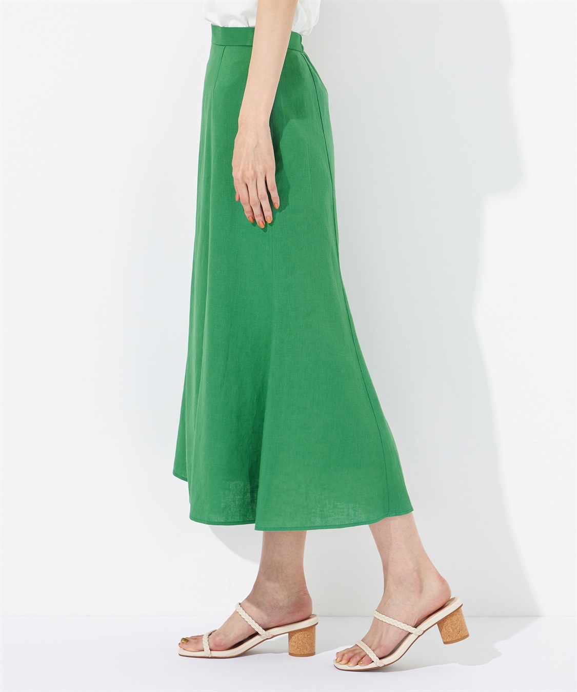 Petit Honfleur プリントスカート_sub_3