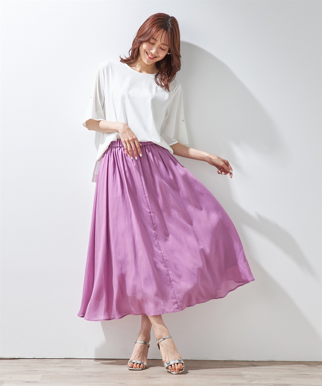 Petit Honfleur シアースカート_sub_13