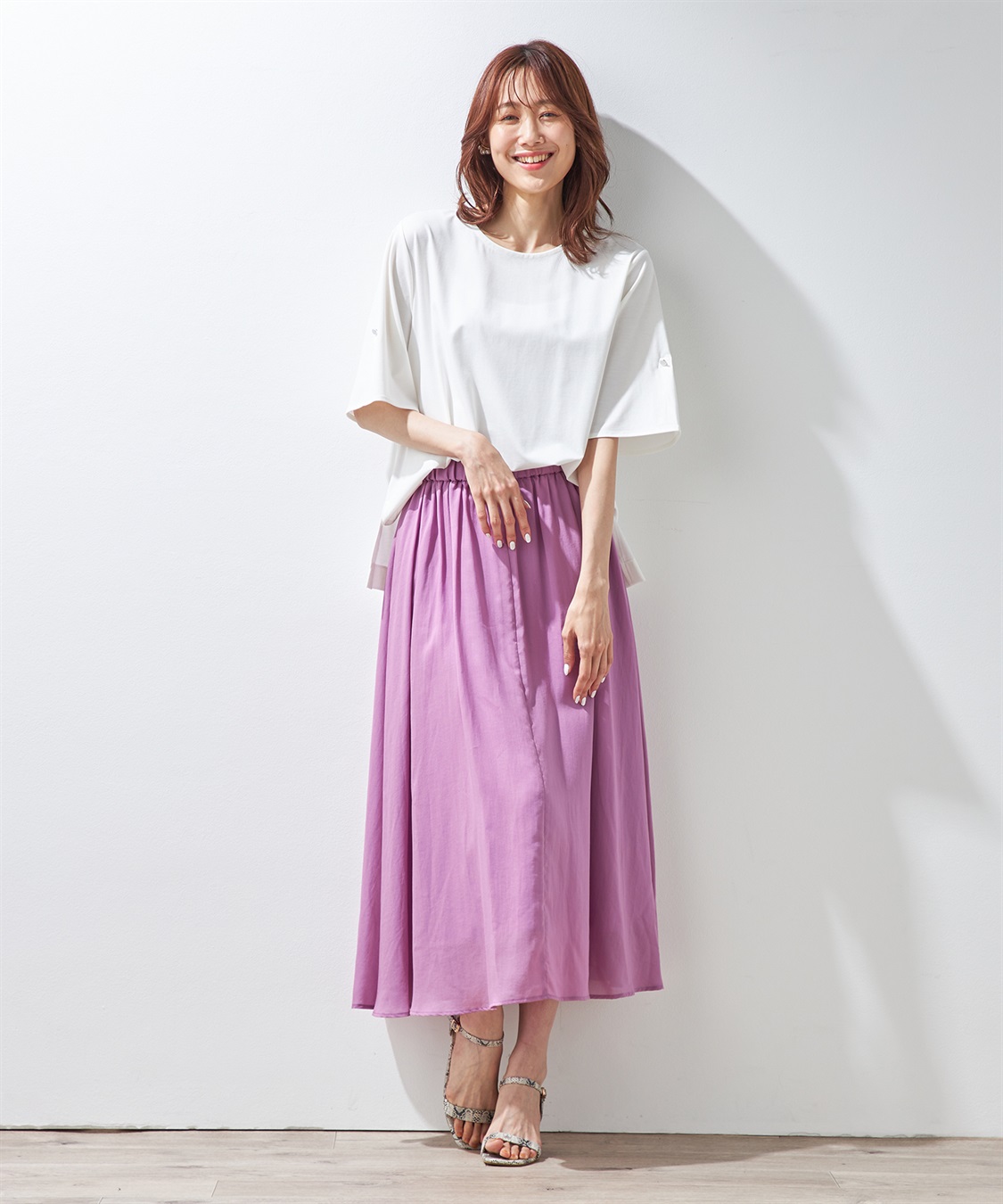 Petit Honfleur シアースカート_sub_14