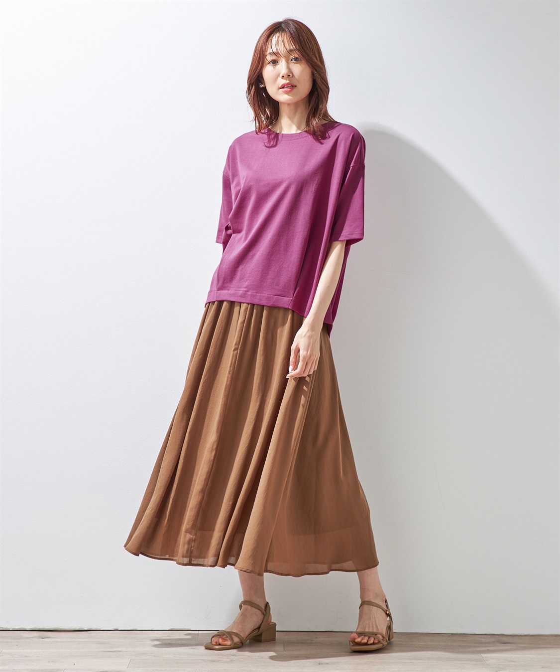 Petit Honfleur シアースカート_sub_16