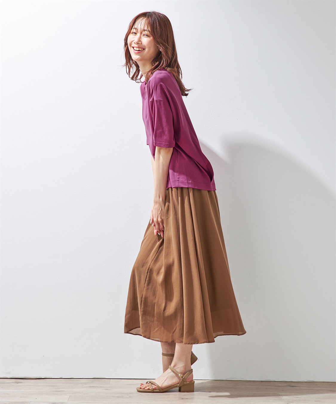 Petit Honfleur シアースカート_sub_17