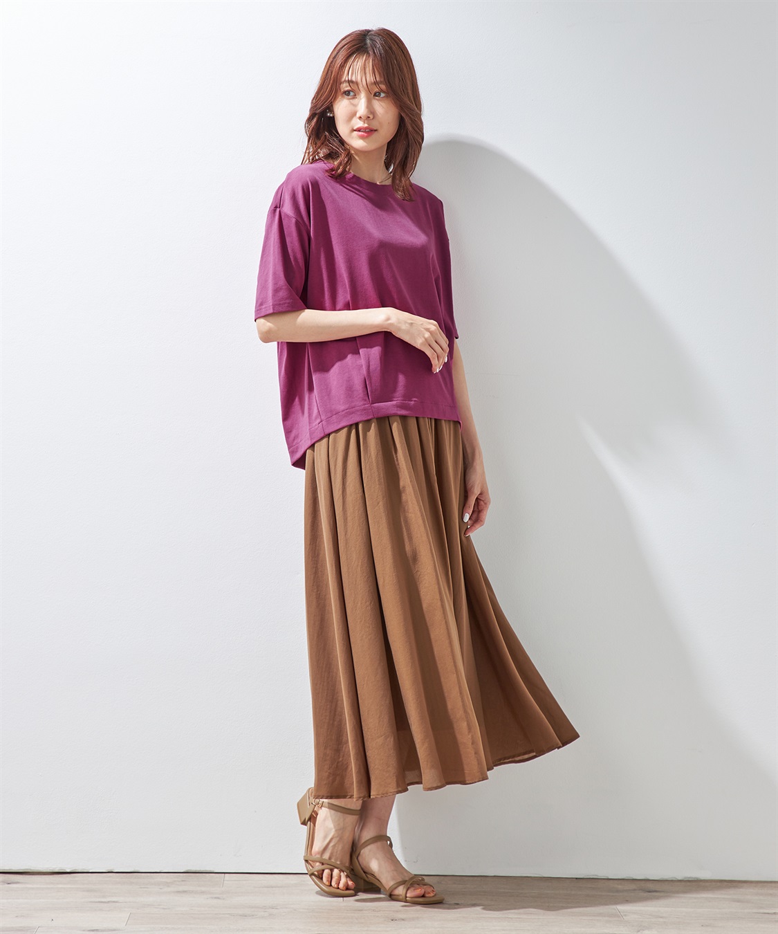 Petit Honfleur シアースカート_sub_18