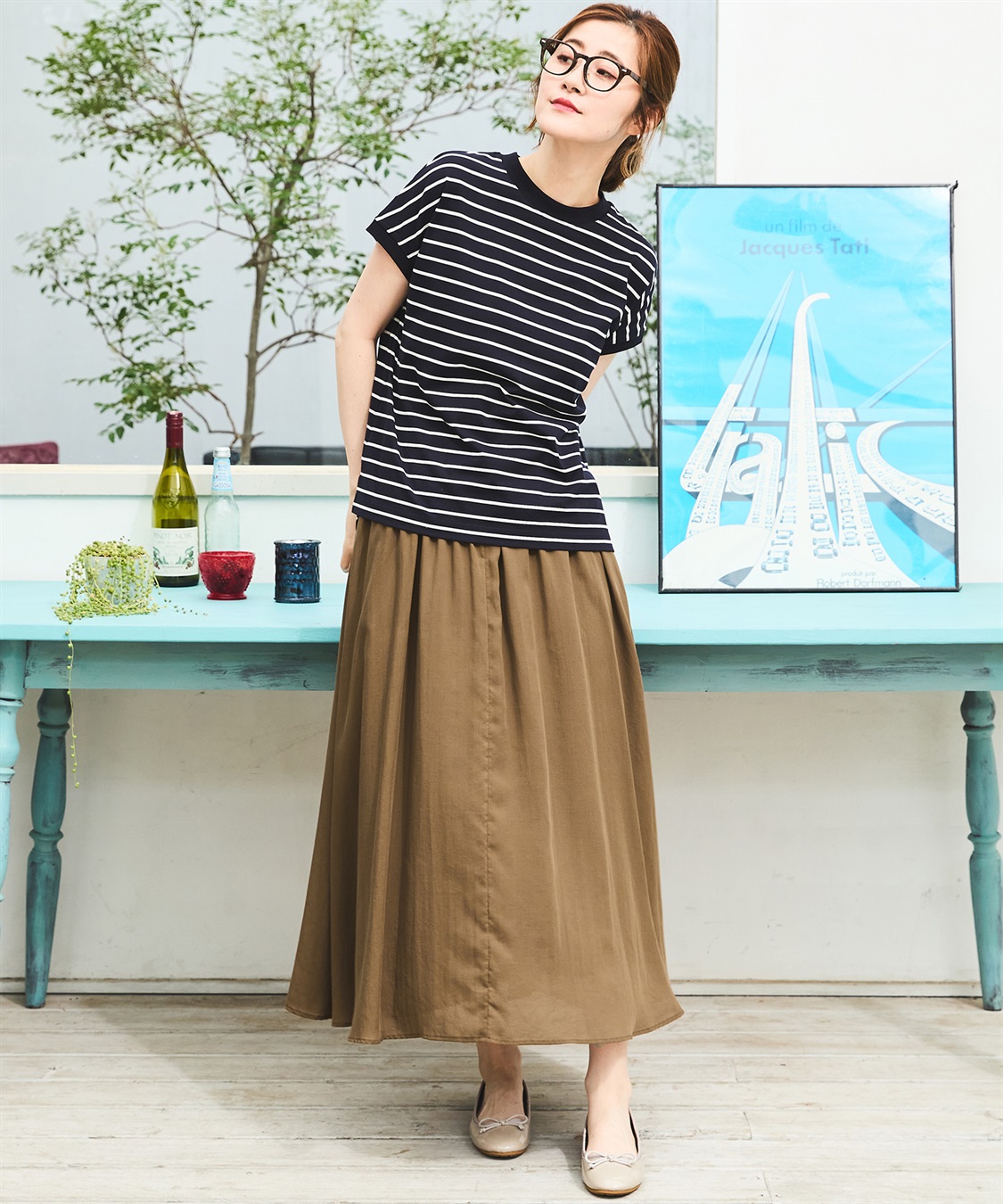 Petit Honfleur シアースカート_sub_21