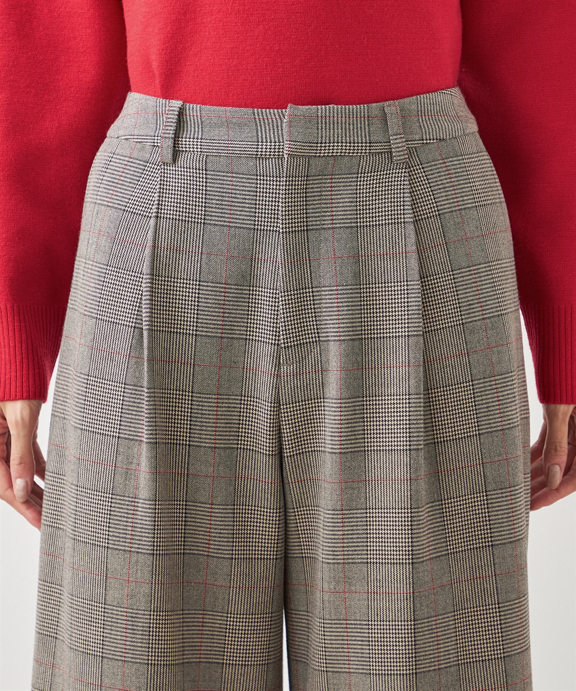 Petit Honfleur 裏起毛パンツ_sub_7