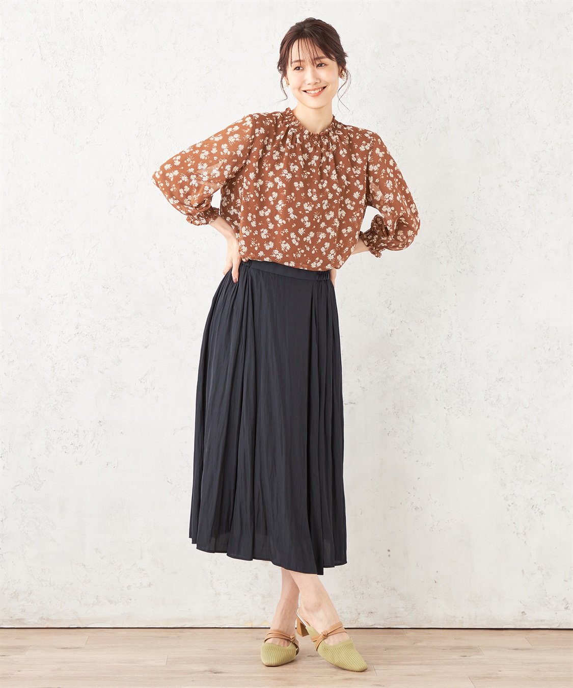 Petit Honfleur ロングスカート_sub_17