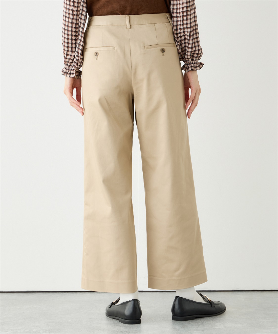 Petit Honfleur コットンサテンパンツ_sub_2