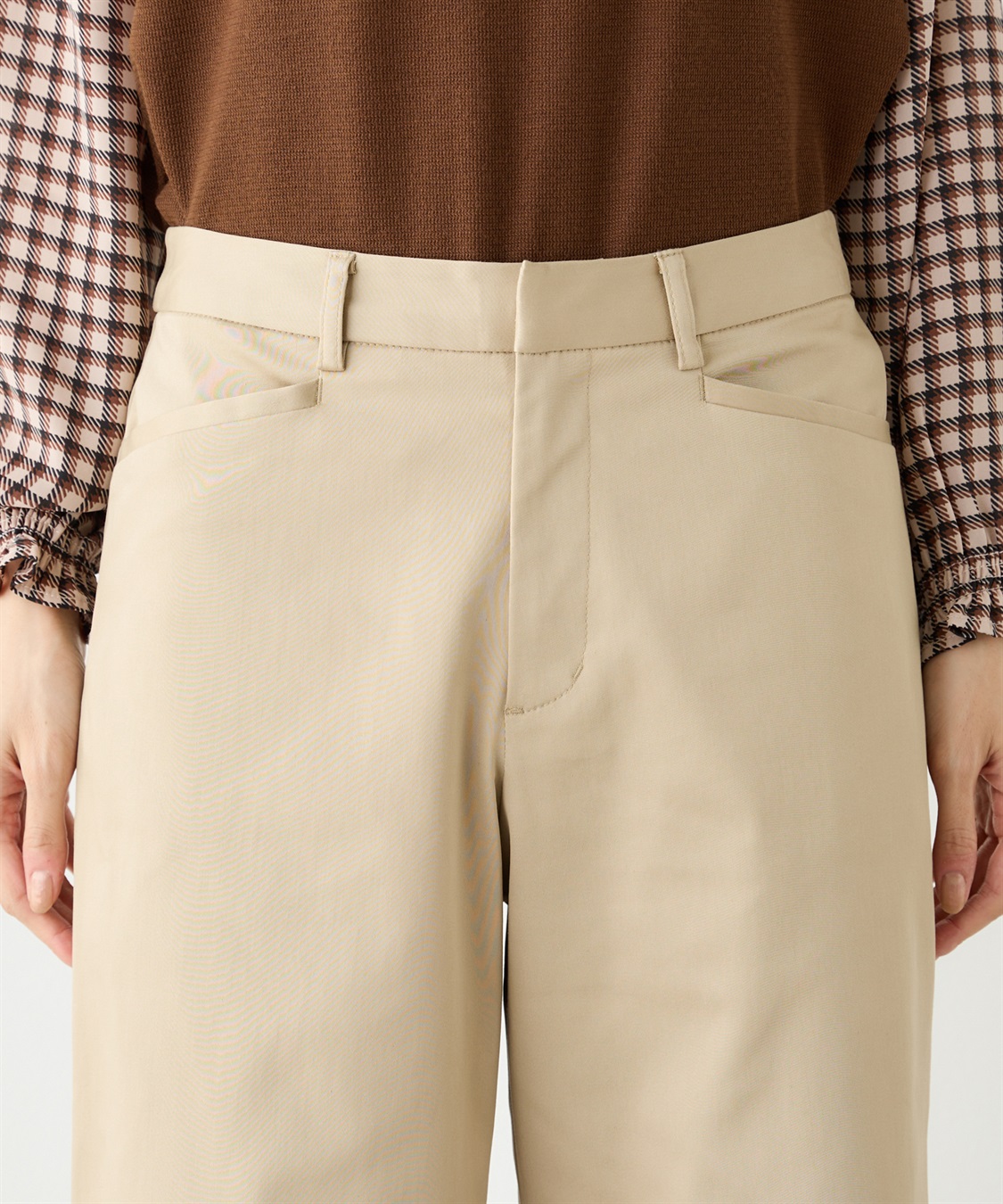 Petit Honfleur コットンサテンパンツ_sub_3