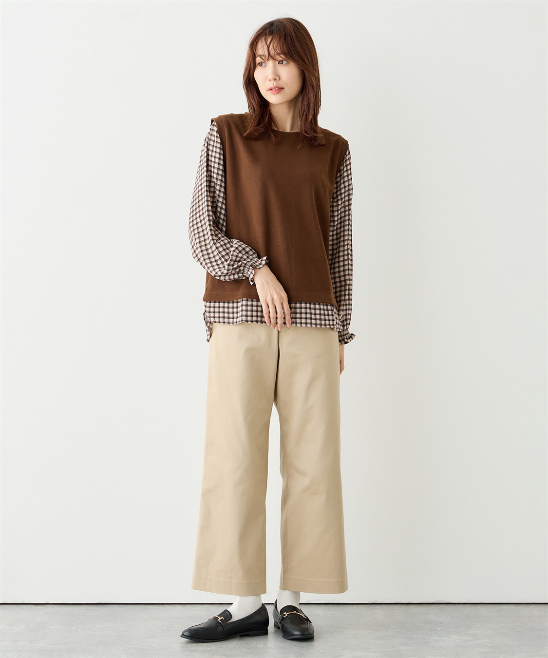 Petit Honfleur コットンサテンパンツ_sub_12