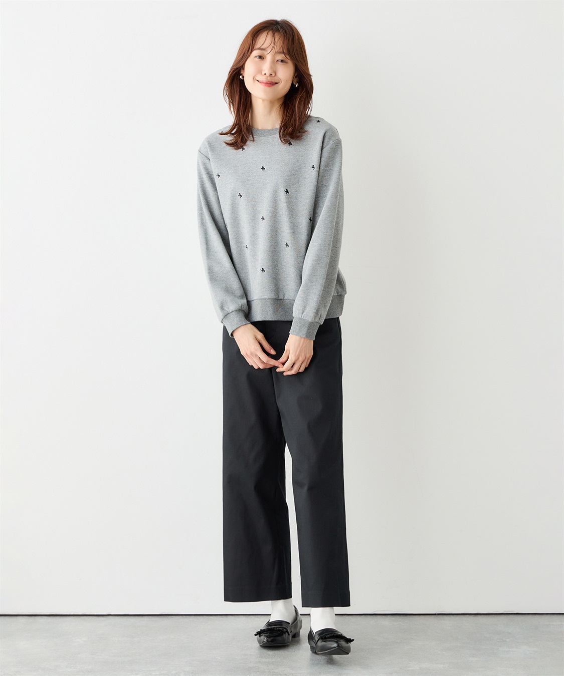 Petit Honfleur コットンサテンパンツ_sub_13