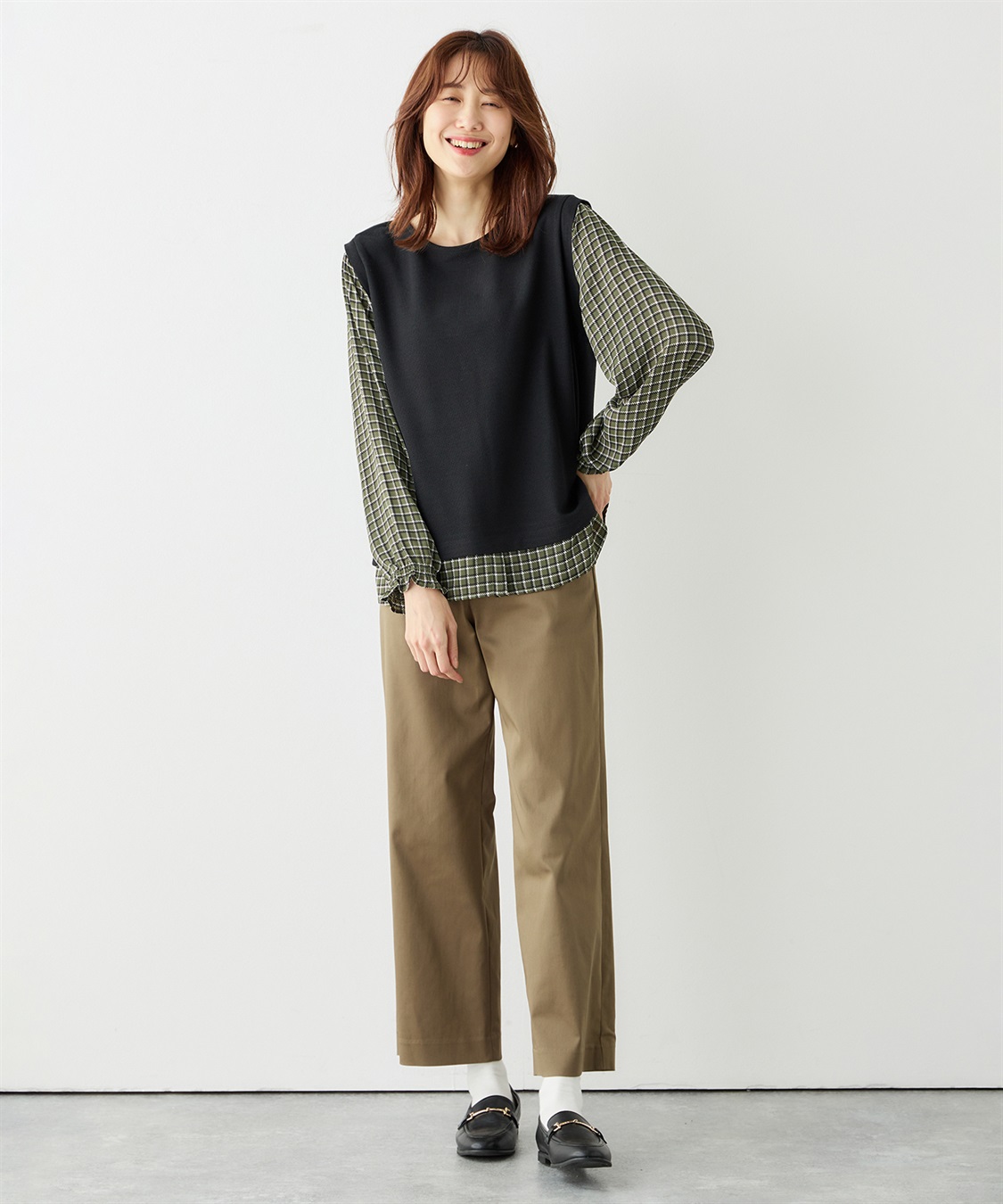 Petit Honfleur コットンサテンパンツ_sub_18