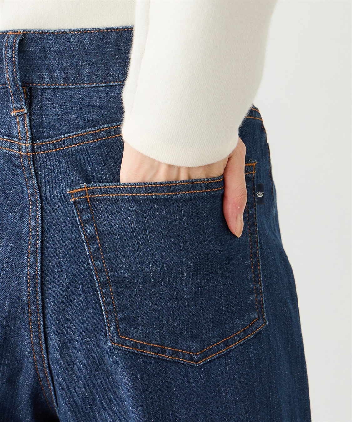 Petit Honfleur バギーデニムパンツ_sub_5