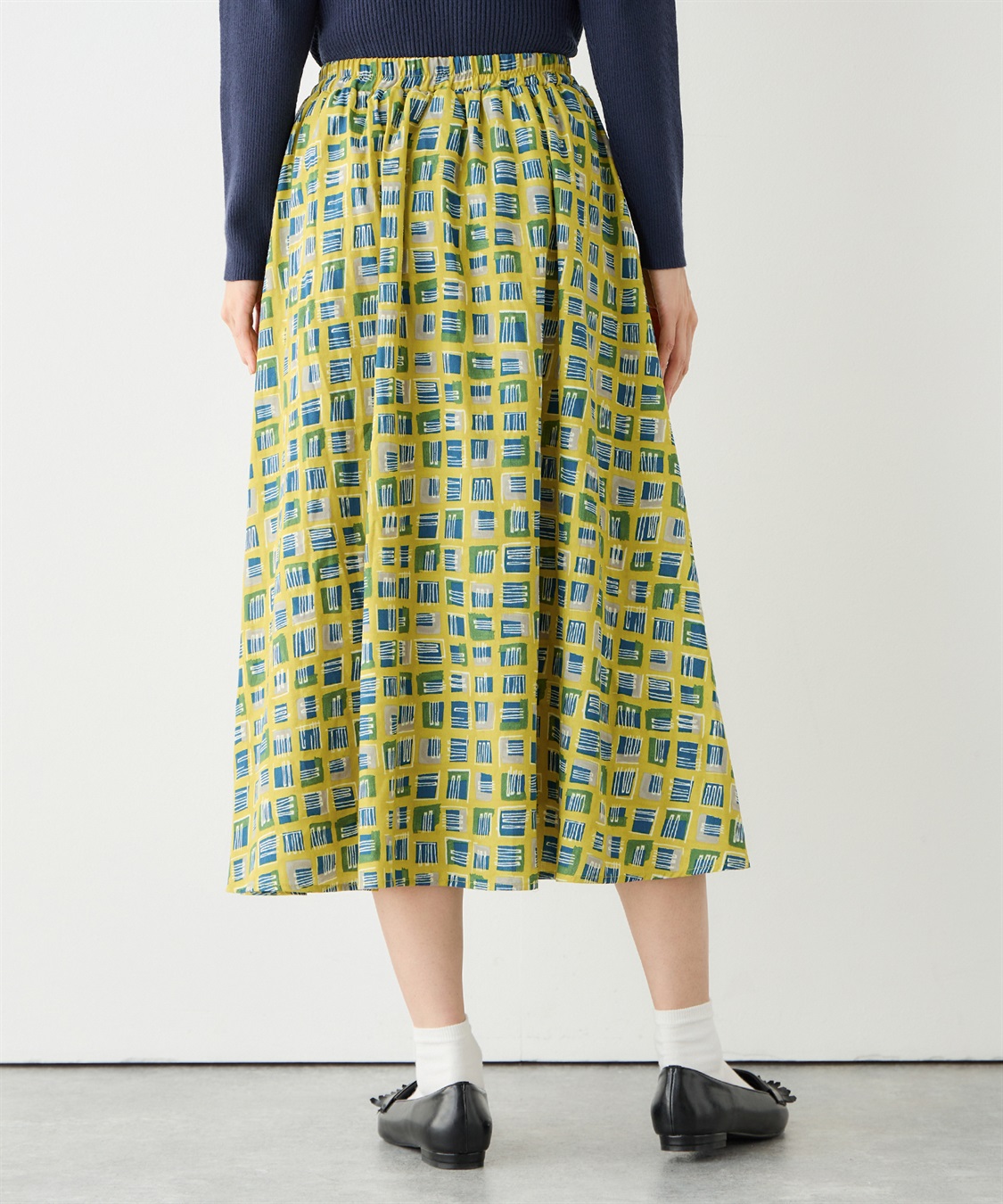 Petit Honfleur プリントスカート_sub_2