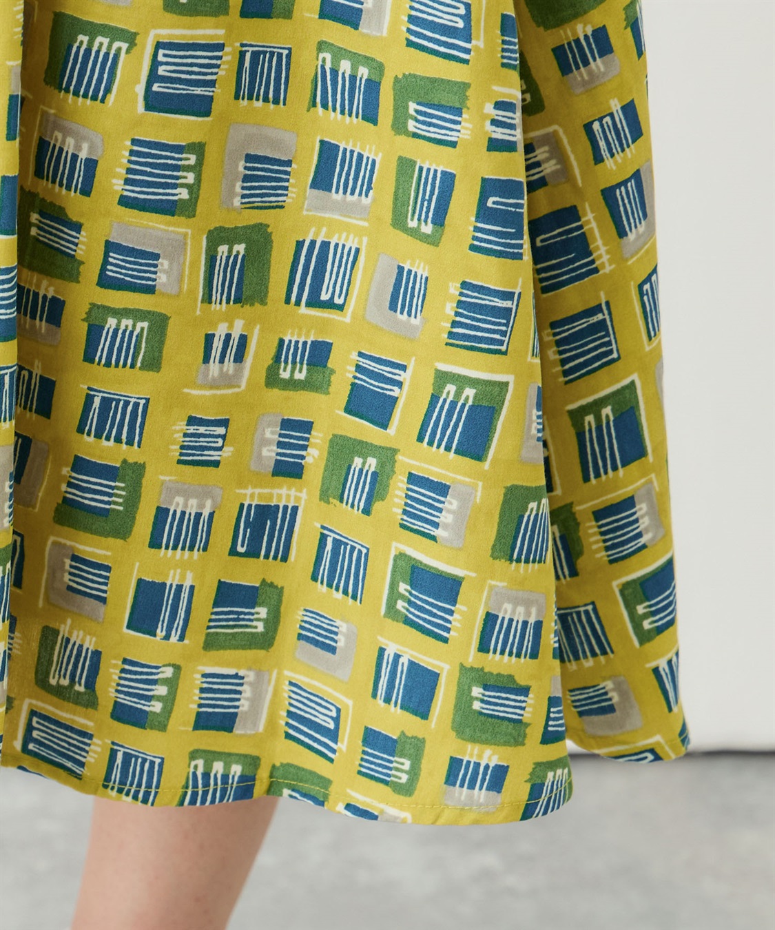 Petit Honfleur プリントスカート_sub_5