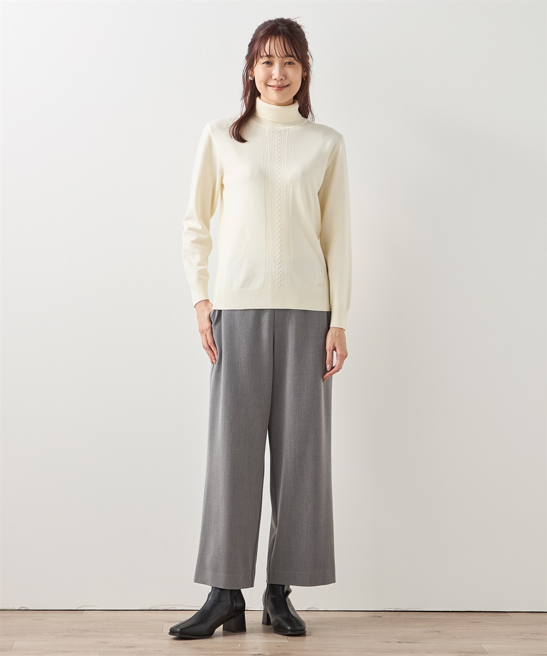 Petit Honfleur ストレッチパンツ_sub_11